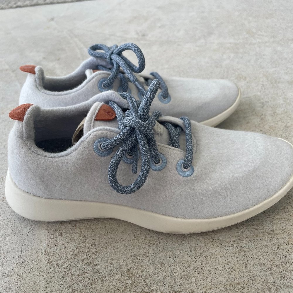 Allbirds special edition (no longer available) blue wool runners 6